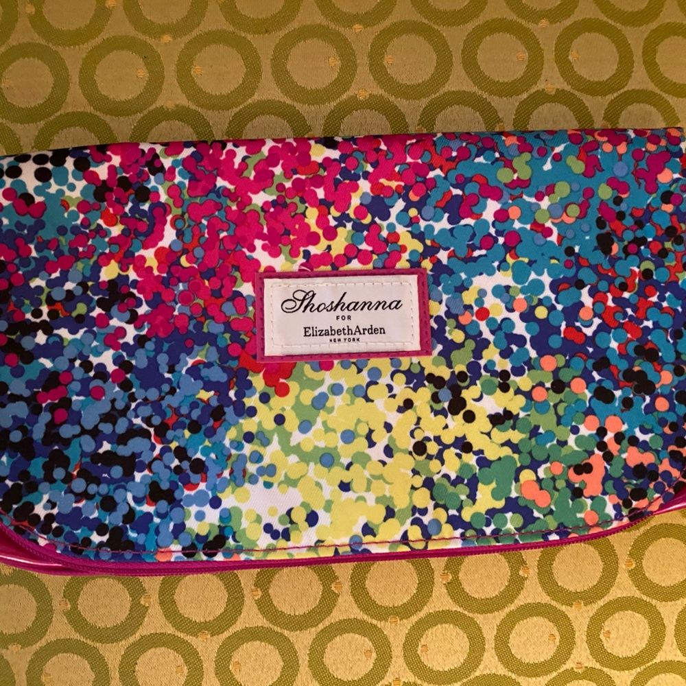Elizabeth Arden cosmetic colorful bag